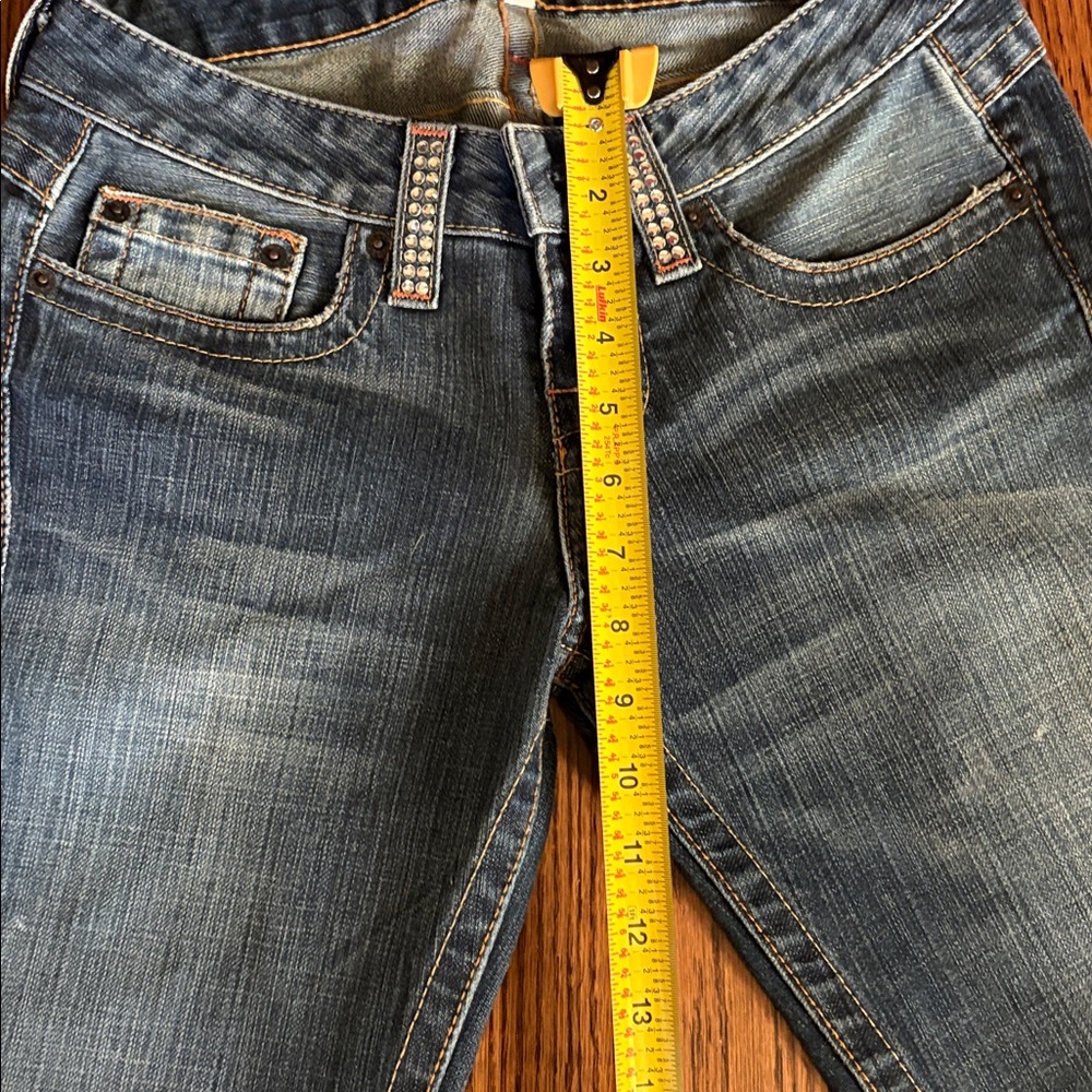 BEBE RHINESTONE JEANS - Picture 8 of 8